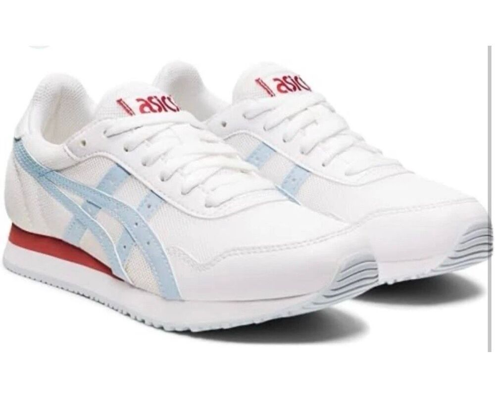 ASICS Tiger Runner "White Sky" Women's Low Top Sneakers Size 7